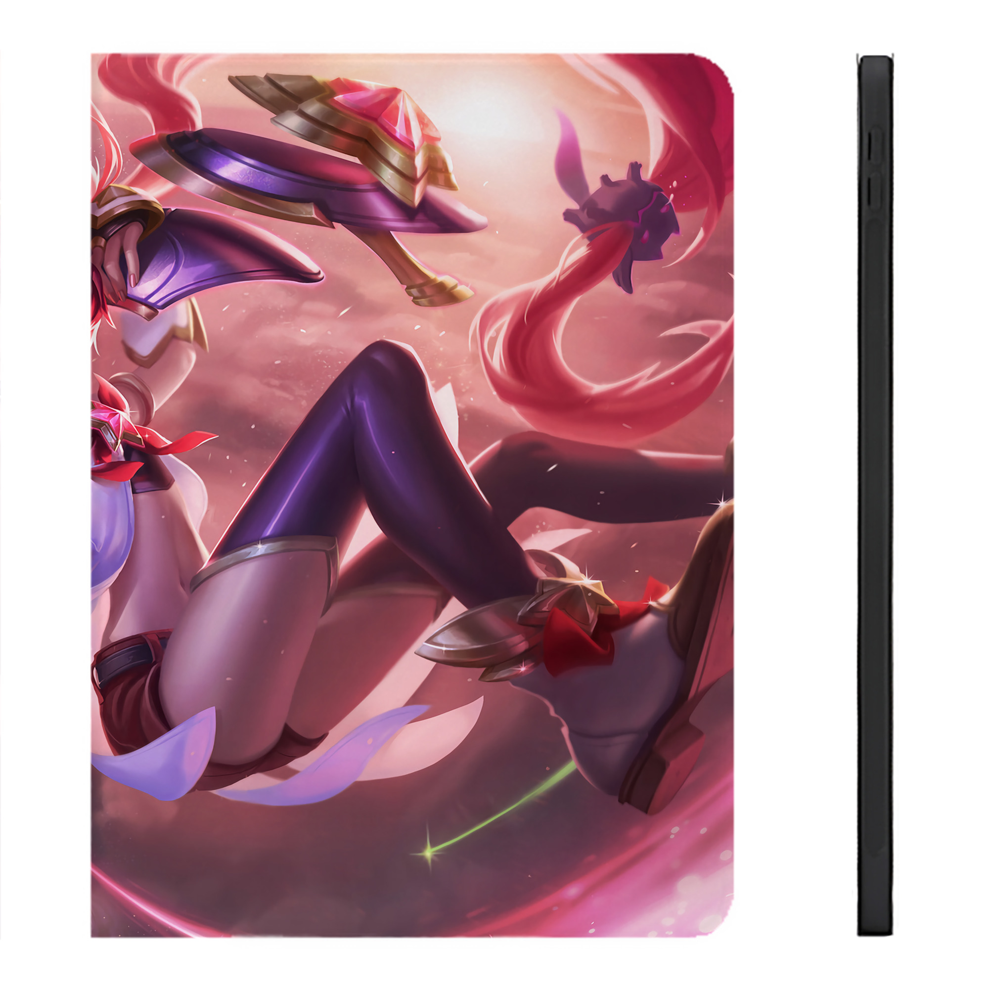 （画像用） リーグ・オブ・レジェンド League of Legends LOL IPadケース ペンホルダー付き ブックスタイルデザイン